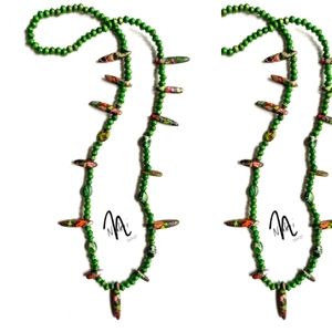 Earthy Green Necklace